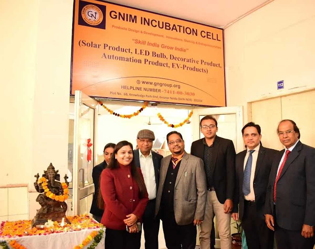 विद्यार्थियों को उद्यमिता के प्रति जागरुक के साथ इन्क्यूबेशन सेन्टर का हुआ उद्घाटन